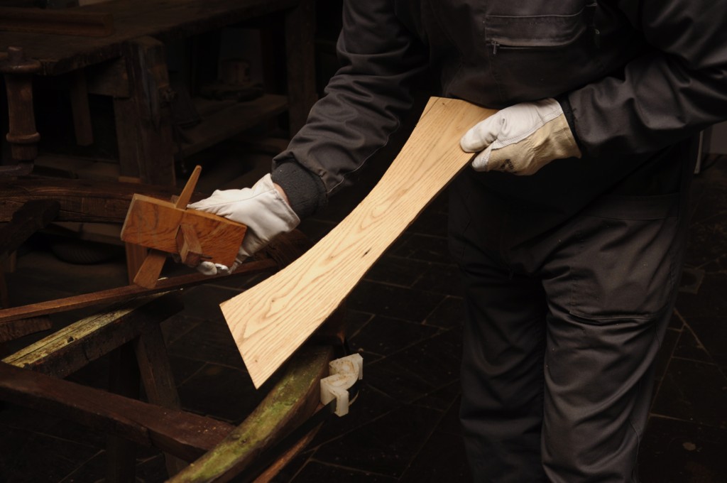 Proceso de recuperación de un volante de torno.