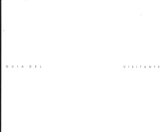Guía del visitante (1991)